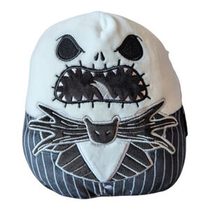 Squishmallows 7"Angry Jack Skellington Nightmare Before Christmas-Holiday Gift